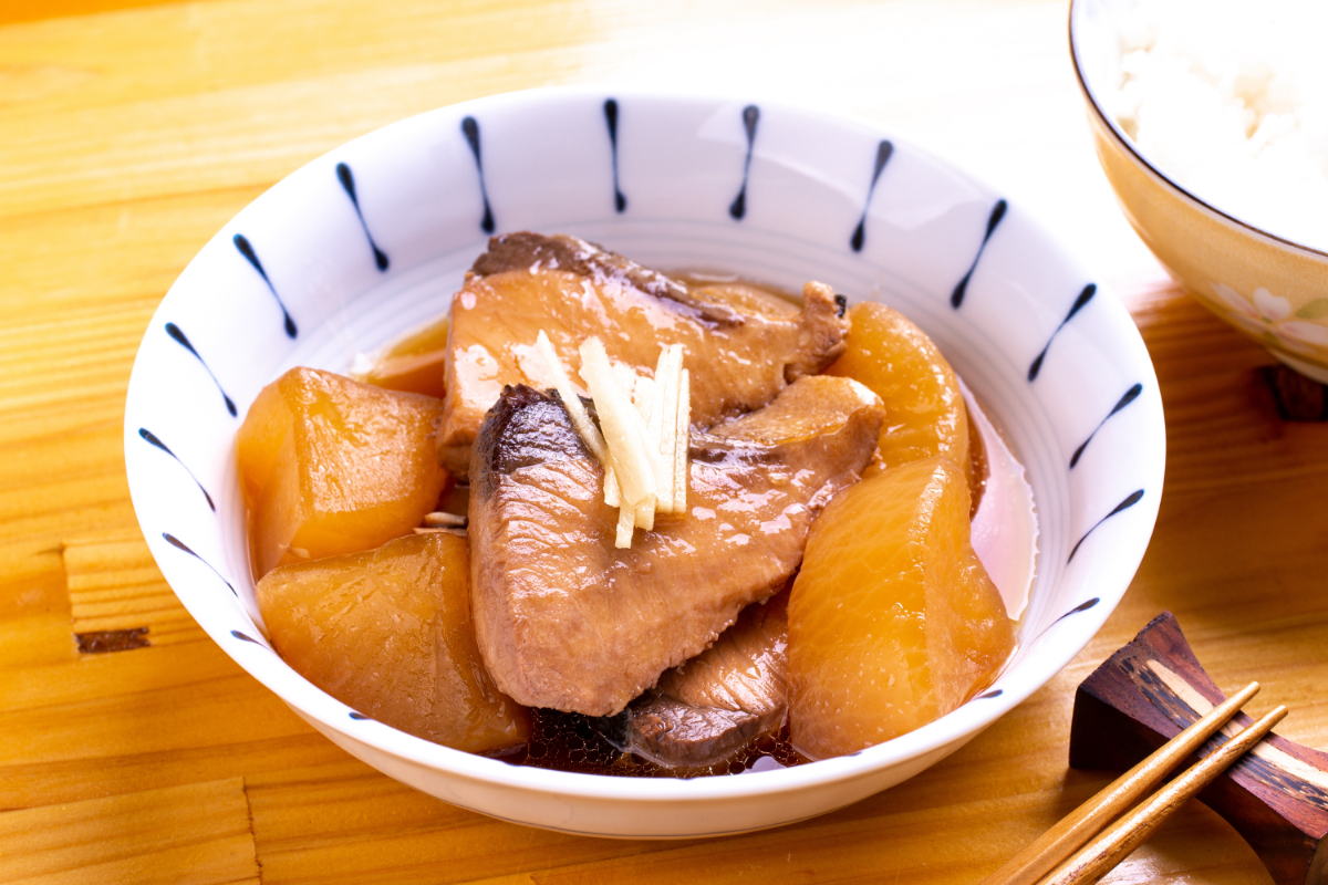 グリルでふっくら！ブリの塩焼き