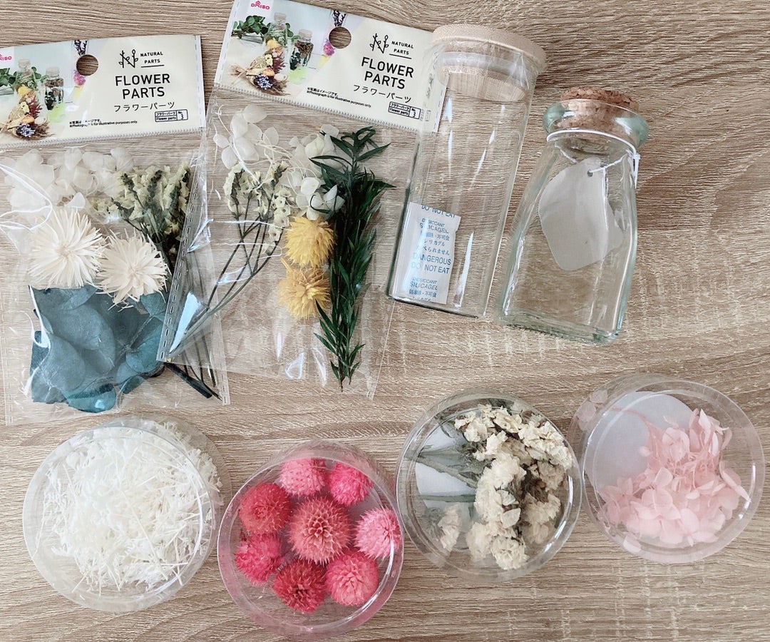 100均×フラワーアイテムで♡手作りのナチュラル雑貨 RoomClip mag