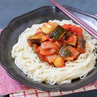 10分で簡単調理♪ トマツナそうめん