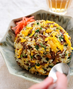 「キューピー３分クッキング」納豆チャーハン