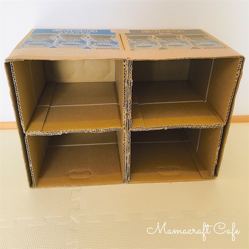 ままごとキッチンの作り方！ダンボールをおしゃれにアレンジヨムーノ