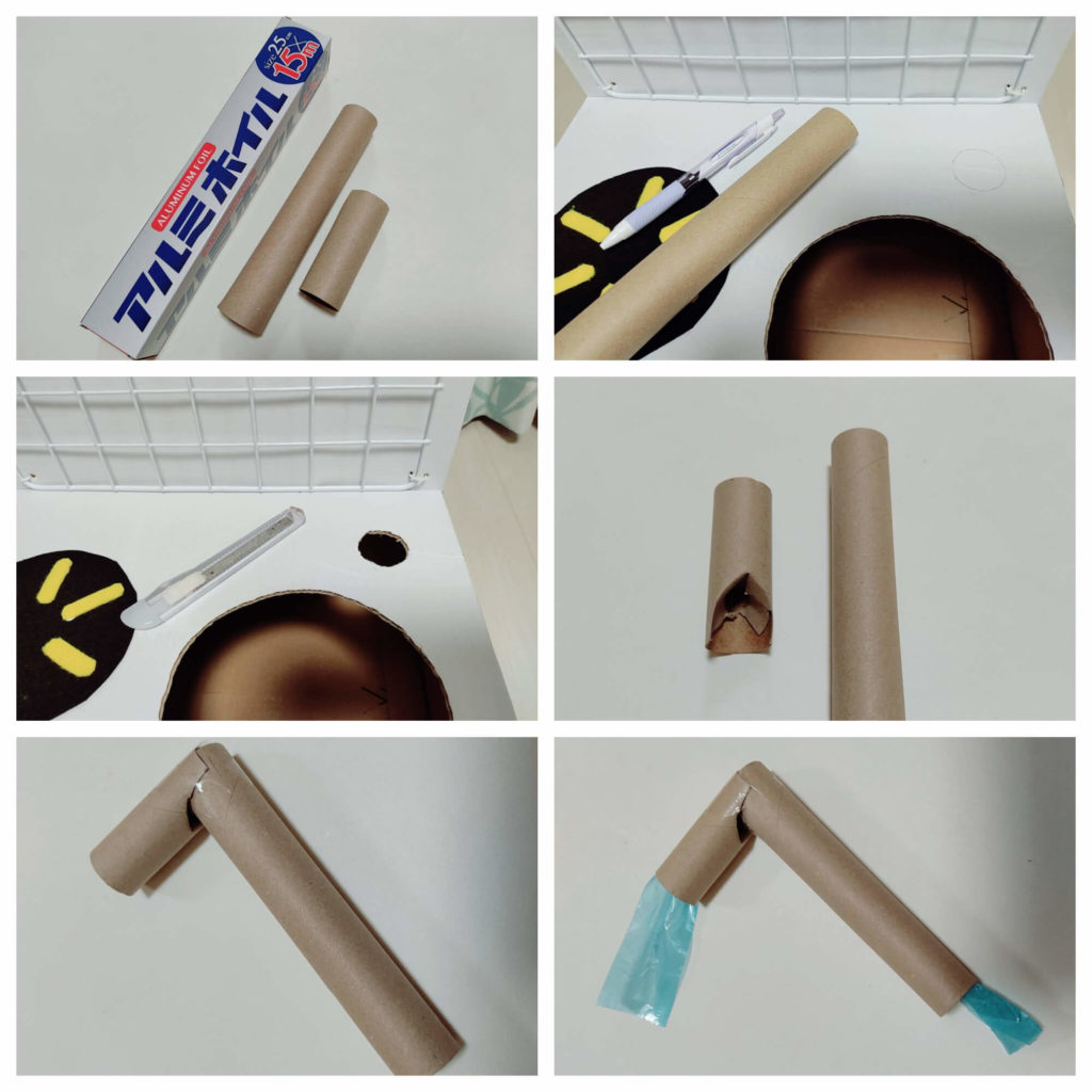 牛乳パック・ダンボール・100円グッズで作る子ども用キッチンセット！mancystyle