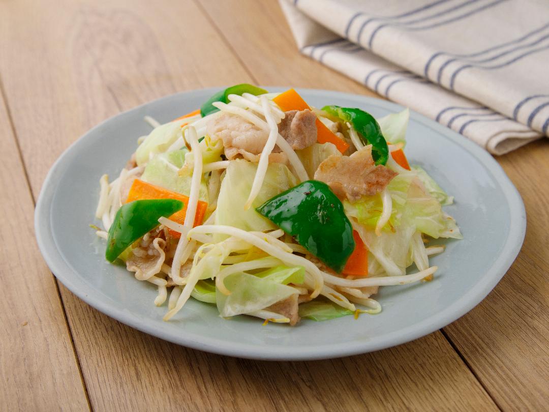 お弁当屋さんの肉野菜炒めほっと◯っと風野菜たっぷり