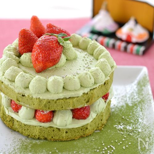 2月6日は抹茶の日！簡単おいしい抹茶ケーキレシピハルメク暮らしとお金
