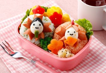 小さなお雛様とお内裏様のお弁当♪ : momo's obentou＊キャラ弁 Powered by ライブドアブログ