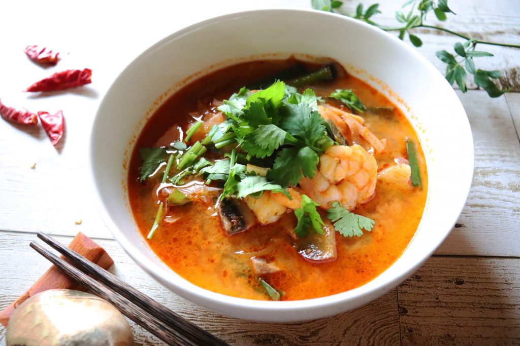 トムヤムクン 酸味と辛さが絶妙のバランス！ご家庭でタイ料理味わってみませんか 128kcalSoup dining