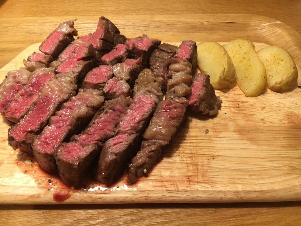 最新版 オーブンで焼く絶対に失敗しないステーキの焼き方！ - 米国の僻地で暮らす駐在員のブログ