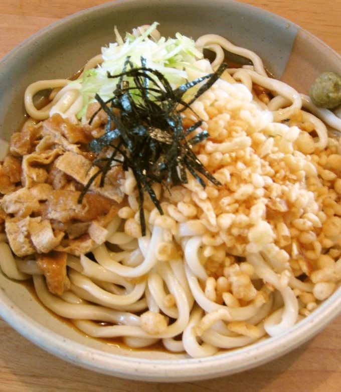 簡単美味しい！たぬきうどんの作り方