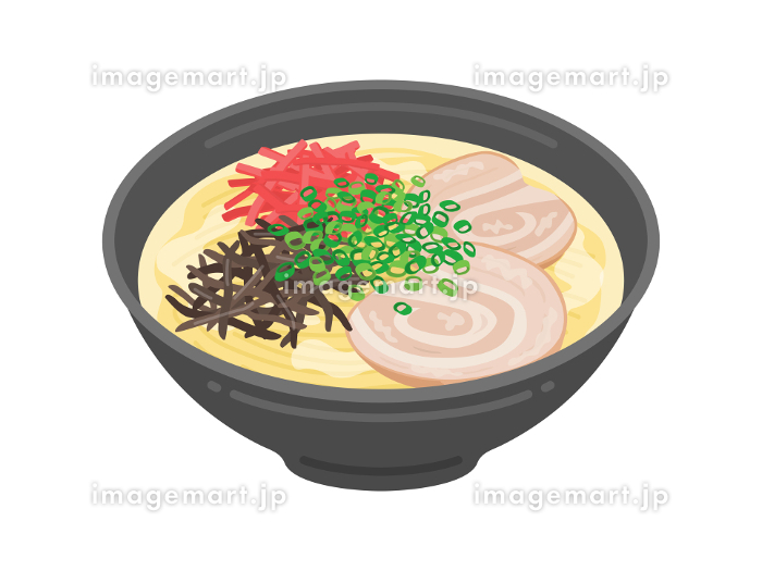 おしゃれセミリアルでかわいいラーメンイラスト・フリー素材なら「シンテリ」
