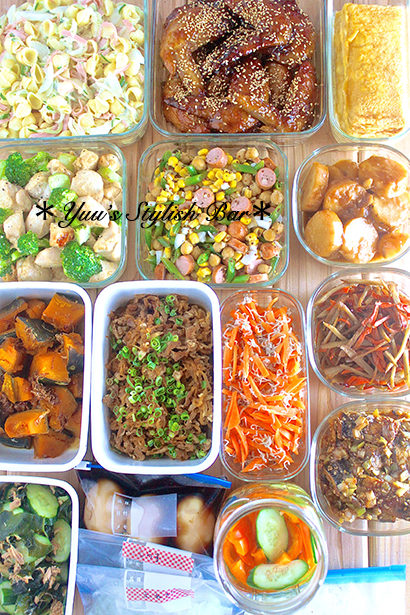 65分で8品！サバ缶で節約おかず中心。作り置きおかず一週間と簡単常備菜レポート 2018年11月18日- つくりおき食堂