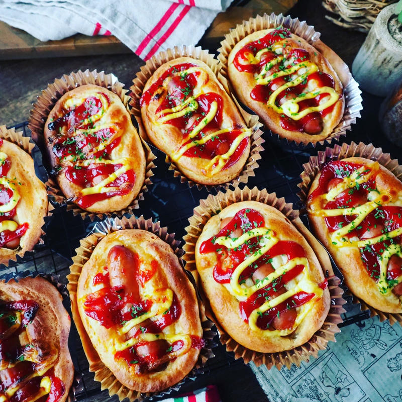 ホットケーキミックスで作る惣菜パンのレシピ。トッピングでアレンジ自在！セブンプレミアム公式