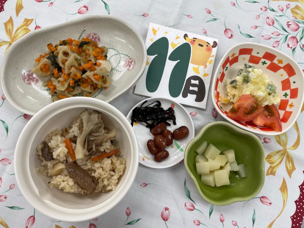 １１月の行事食 七五三メニュー社会福祉法人恵信会 狭山保育園