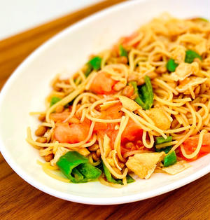 ニンニクがたまらない！納豆パスタの人気おすすめレシピ3選の人気レシピ・作り方デリッシュキッチン