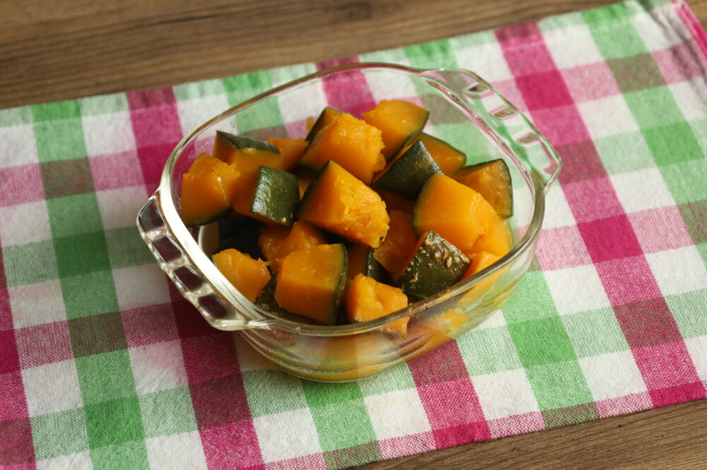 カラー別常備菜4 黄のおかず〜かぼちゃの甘辛炒め PR- E・レシピ 1 2ページ