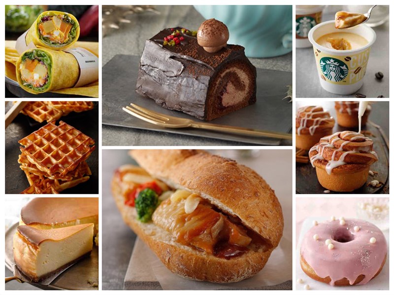 スタバ新作 まるでレトロなアメリカ！ 2023「春シーズン」フード を発売。パフェ、ワッフル、マラサダをイメージしたスイーツ＆グルメが登場！るるぶ&more