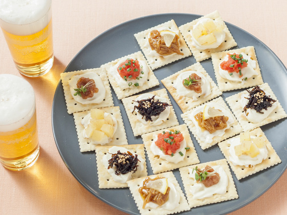 基本からアレンジまで！思わずつくりたくなる「クラッカー トッピング」のレシピ集クックパッド