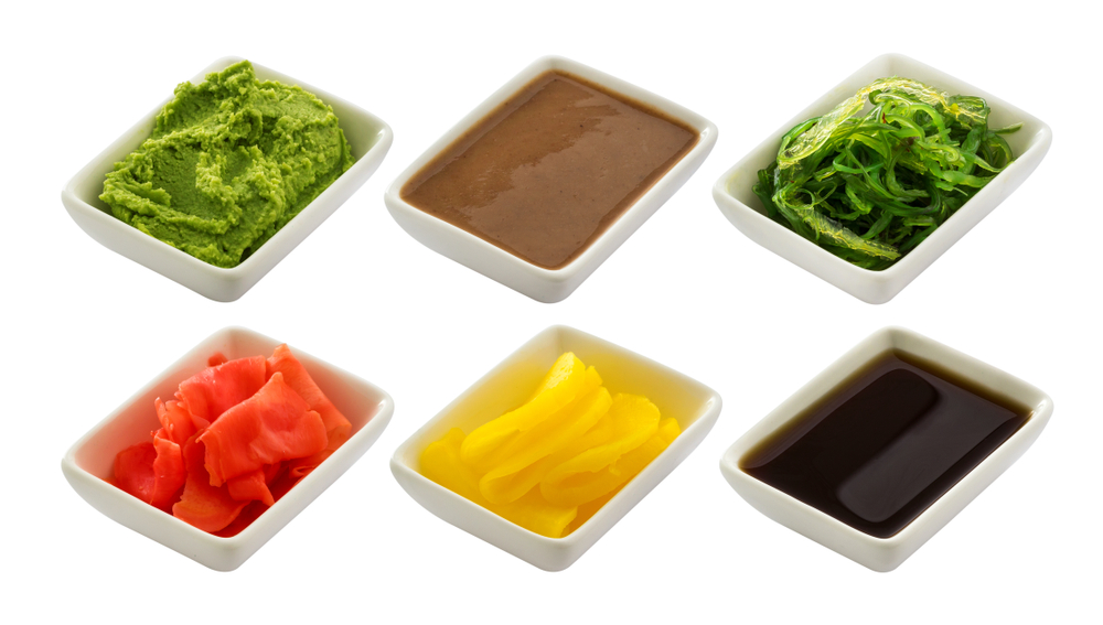 焼杉 薬味付ざる 料理演出用品そばざるうどんざる業務用焼杉・板そば