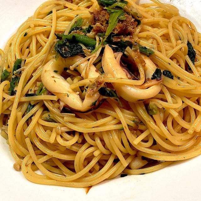 春だけのパスタ ほたるいかの和風ペペロンチーノ – 飛騨高山フレッシュフーズ駿河屋