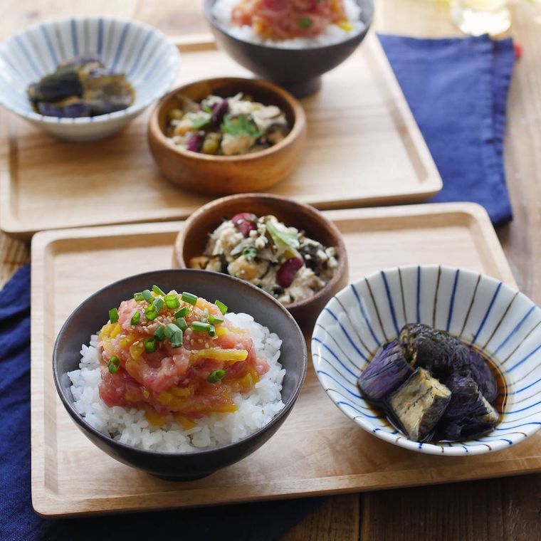 □ネギトロ丼の献立✩︎⡱キッチン食育進捗❤️FROM ME TO YOU YOU
