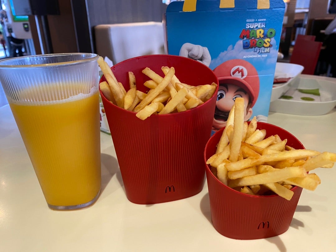 マックのポテトは日本と違う？！ フランスワウネタ海外生活
