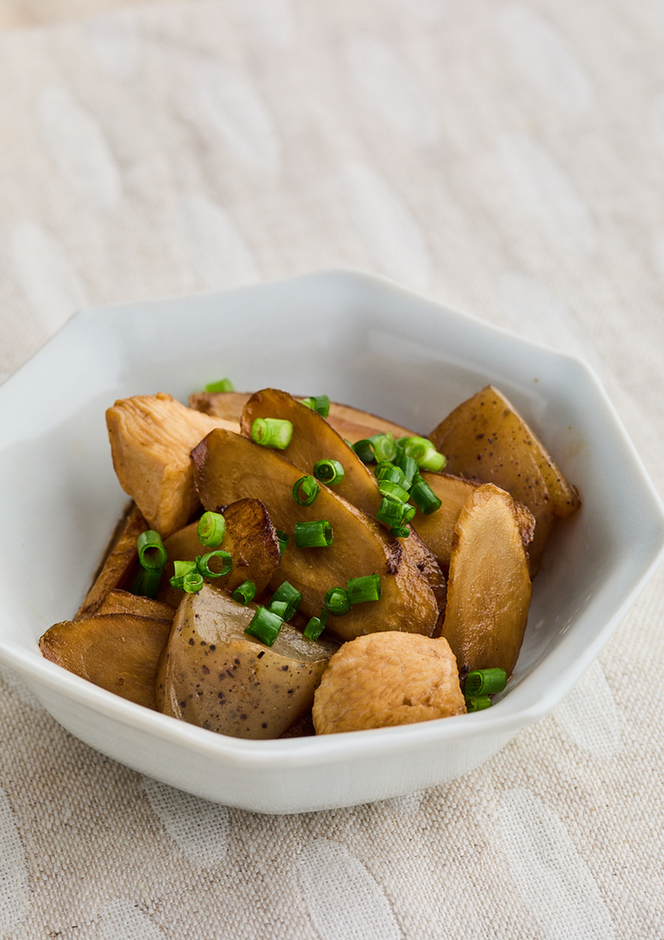 食べ過ぎ注意!!美味い!!甘辛鶏ごぼう♡
