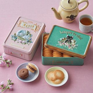 トリコになる味♪ 洋菓子店リビエールクッキー缶 ラングドシャスイーツ好き子の日記♪