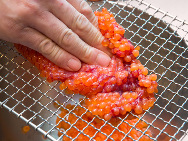 美味しいすじこの選び方津軽弘前市場 ハマダ海産