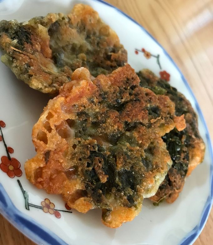 長芋とあおさのピリ辛浅漬け