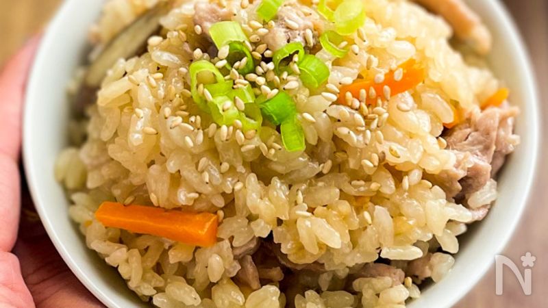 豚バラ肉の炊き込みご飯 by ♥孔燐♥クックパッド簡単おいしいみんなのレシピが392万品