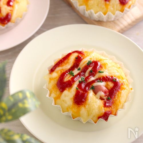 ホットケーキミックスで作るお惣菜パン♪