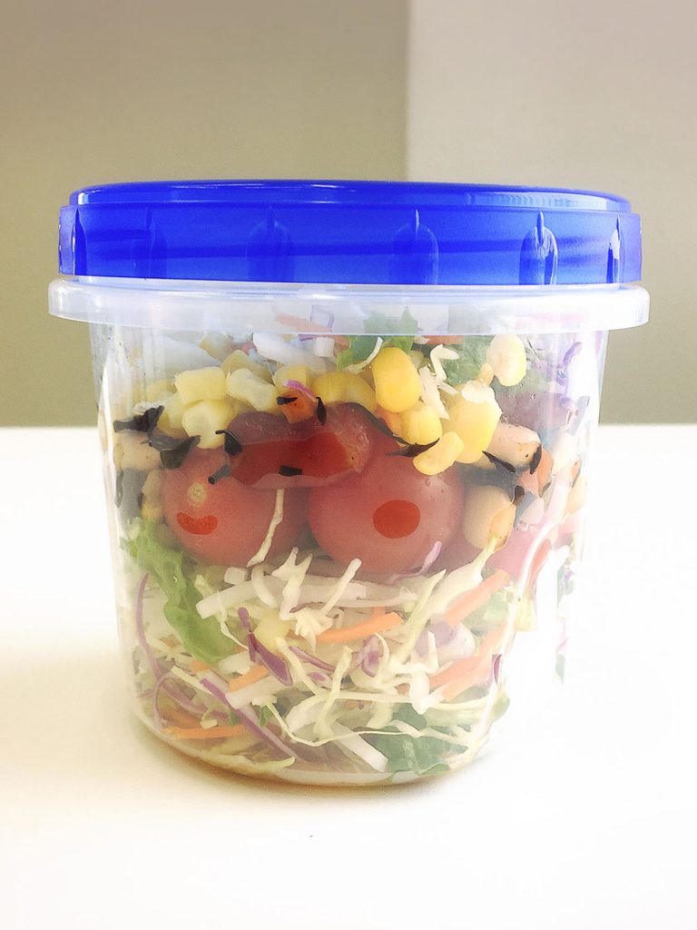 今週の曲げわっぱ弁当とジップロック弁当と、今ニキビがまし。 - 猫は何も持ってない