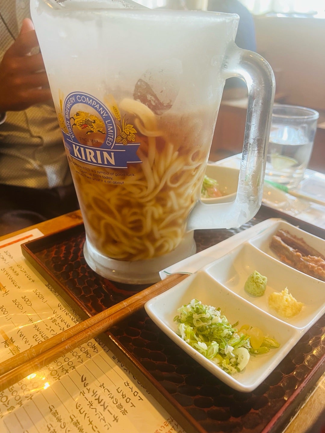 鹿児島の稲庭風ジョッキうどんを体験