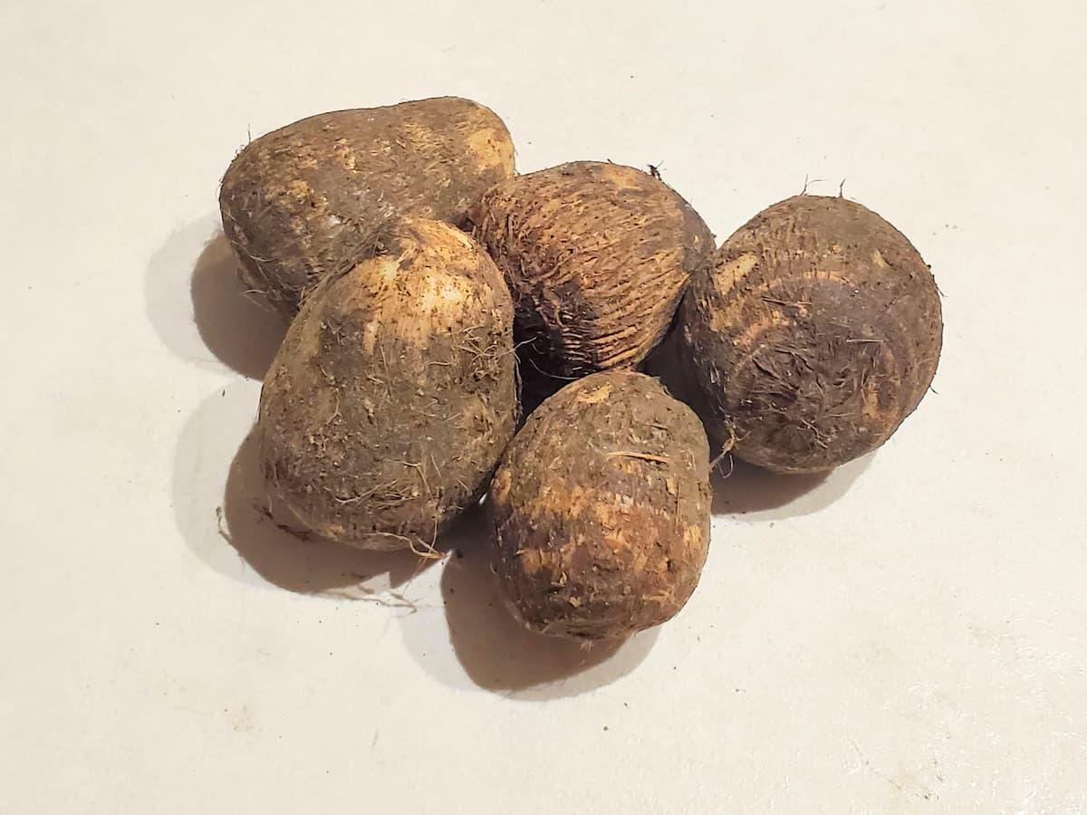 里芋 もう茹でないで！美味しくする裏技！実はこんなに簡単だった