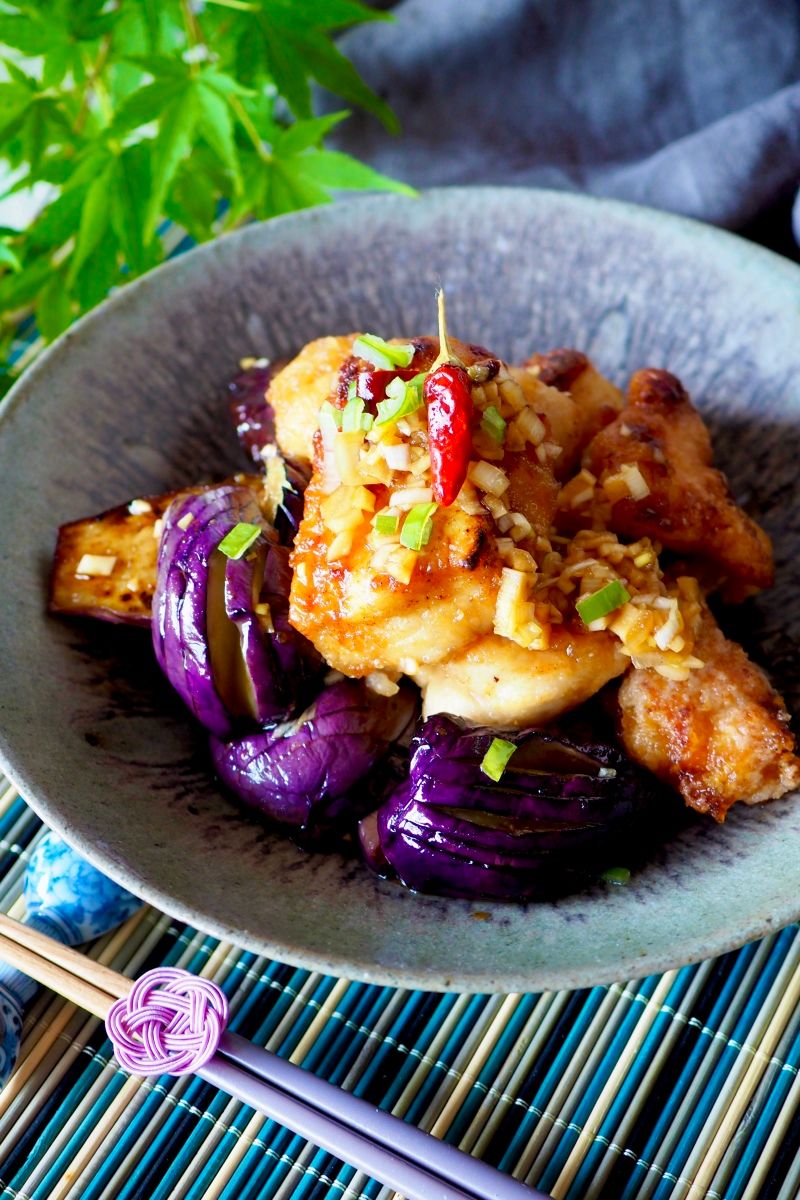 レンジで簡単！なすの南蛮漬け 5分で作れるお手軽副菜