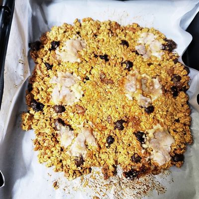 オートミールバ