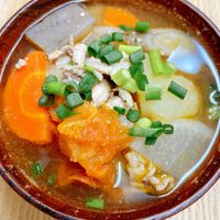 キーワード 「豚汁-レシピ-じゃがいも」 のレシピマルコメ