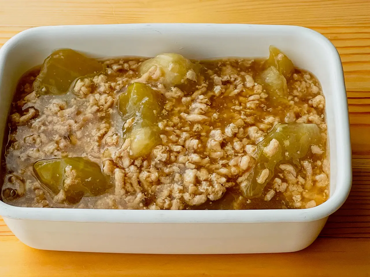 冬瓜🥒使い切りレシピ③ トロうま❗️冬瓜のお味噌汁