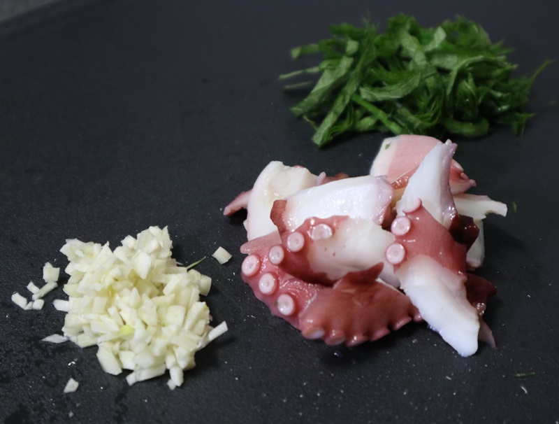 アンチエイジング・たこの大葉まみれ