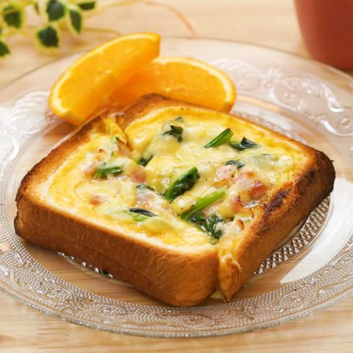 食パンのアレンジレシピ アップルシナモントーストの作り方！ - 管理栄養士はるの『簡単・本格レシピノート』