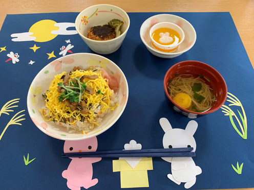 お月見献立阪南市