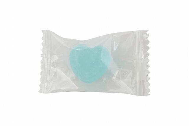 株式会社 金太郎飴本店カラフルハート飴 水色 400g