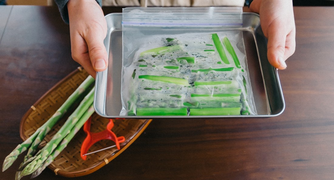 保存食 アスパラの冷凍保存方法〜これやっとくと、すっごくラク