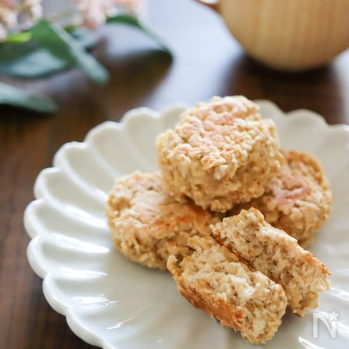 ホットケーキミックスで簡単♪オートミールのざくざくスコーン : うさぎ食堂へようこそ Powered by ライブドアブログ