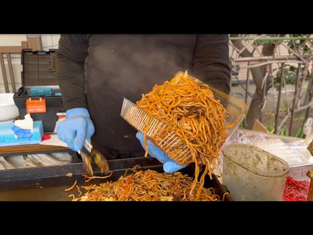 お祭りの屋台「焼きそば」「ヨーヨー」看板の結構すごい秘密ゴールドオンライン