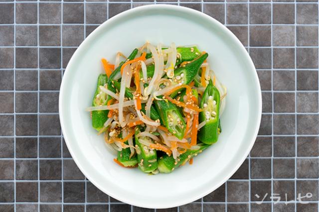 オクラと豆もやしとツナのサッと和えレシピサイトNadia