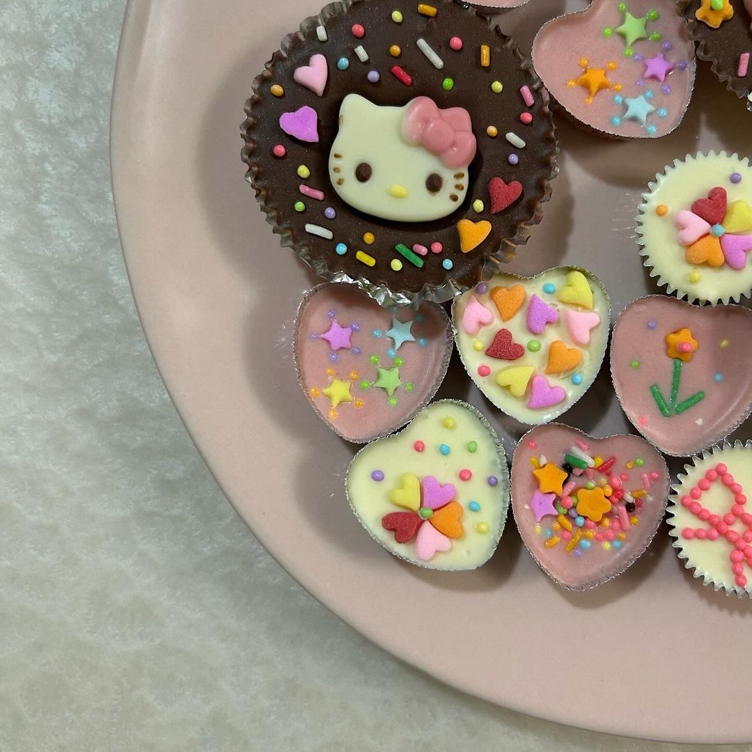 バレンタインに♪平成女児チョコ