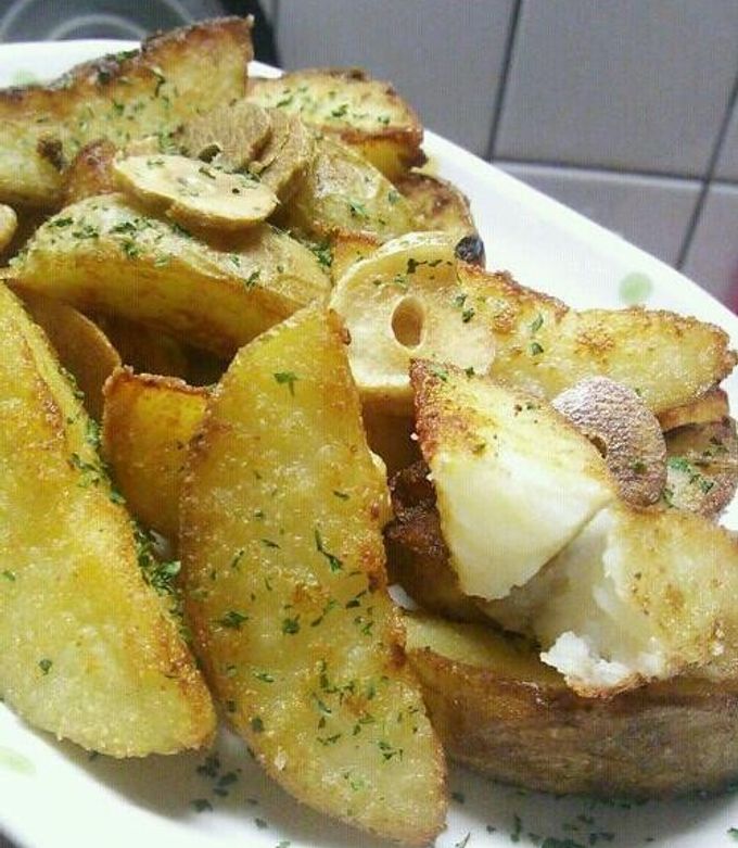 唐揚げ粉で簡単☆オーブンポテト