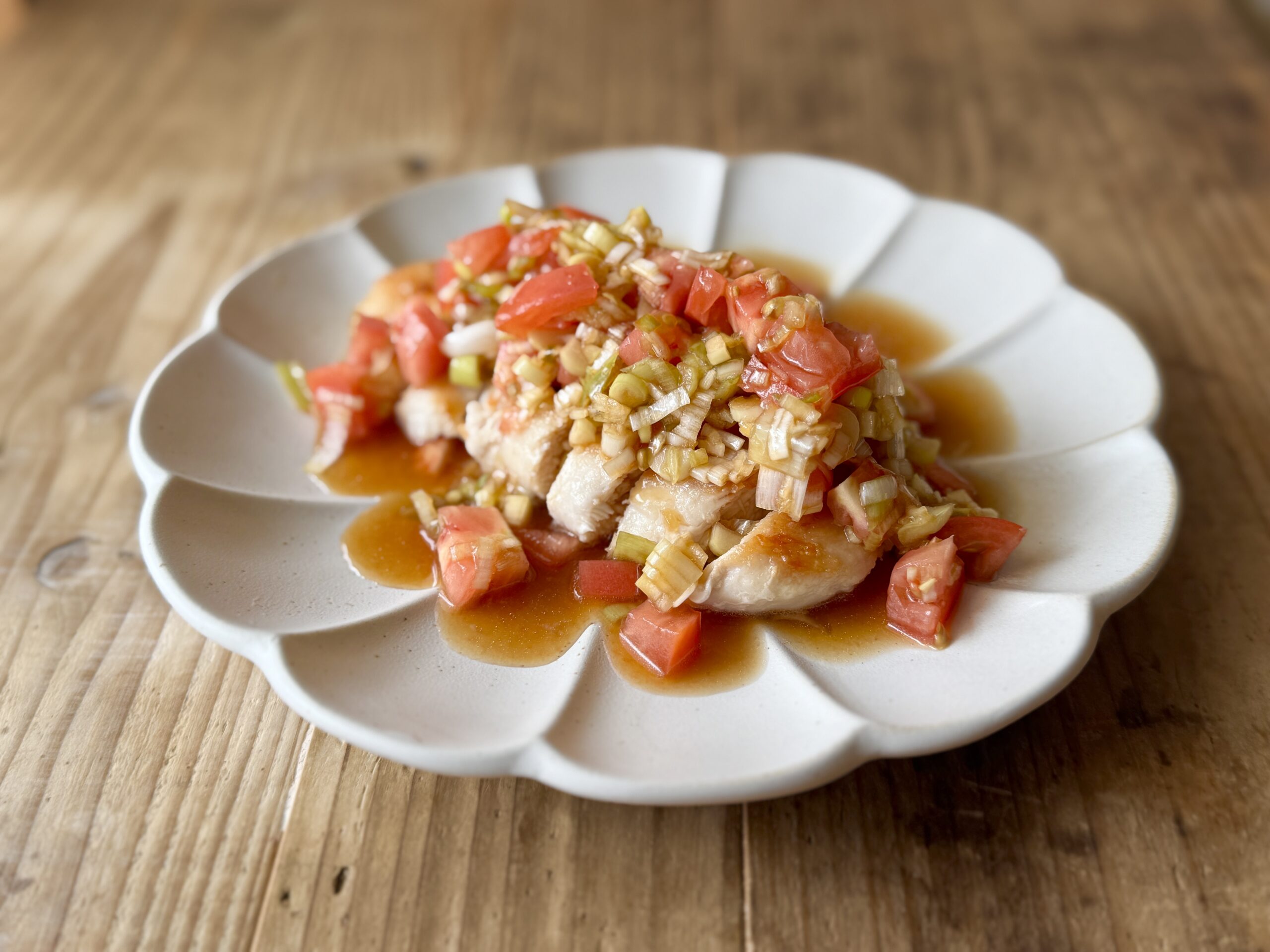 すだち果汁入り油淋鶏 ユーリンチーすだち レシピ・保存法・農業すだちのいろは