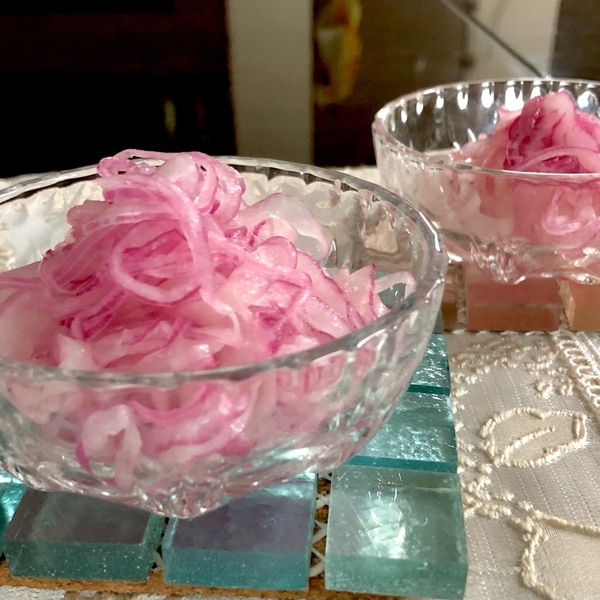 赤玉ねぎとキャベツのマリネ