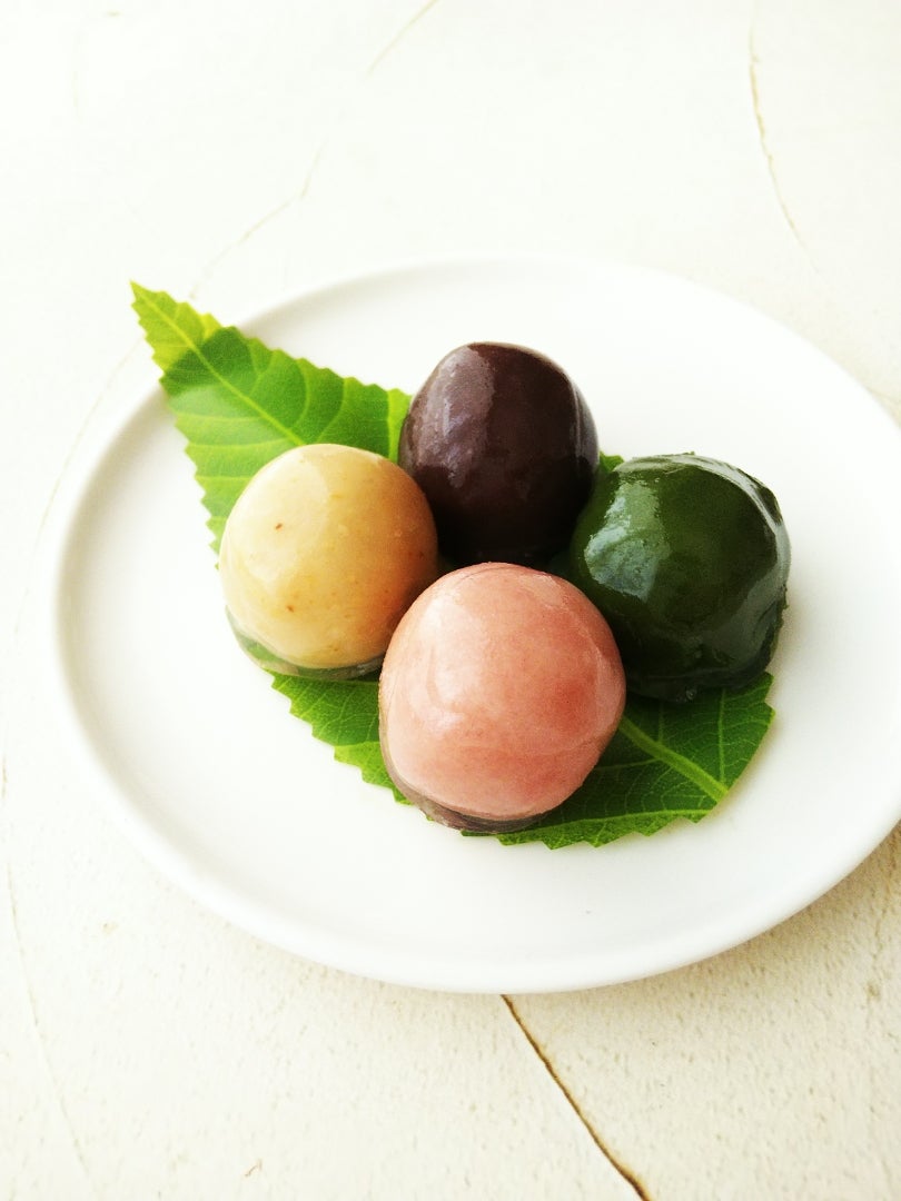 チビモンおやつ～あんこ玉のきな粉まぶし～ : ビジュアル系フード